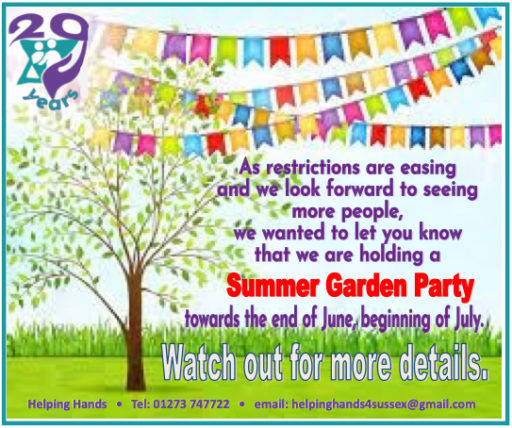 We’re planning a Summer Garden Party! Stay tuned for details soon.